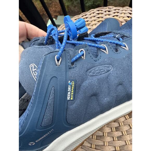 KEEN Konnectfit Waterproof Sneakers Size 8 EU 38.5 Women’s Blue Outdoor Walking - Picture 10 of 16